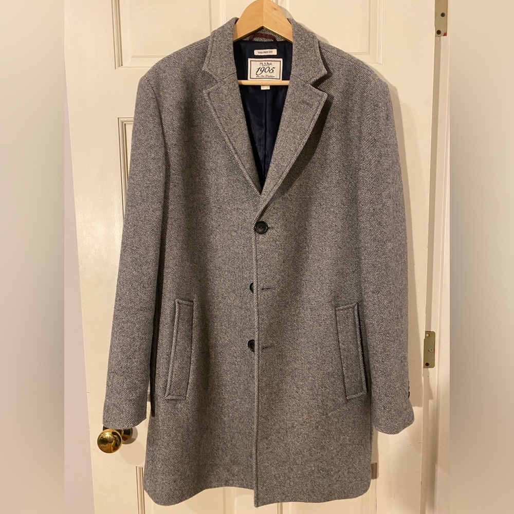 Jos A Bank 1905 Topcoat - 42R